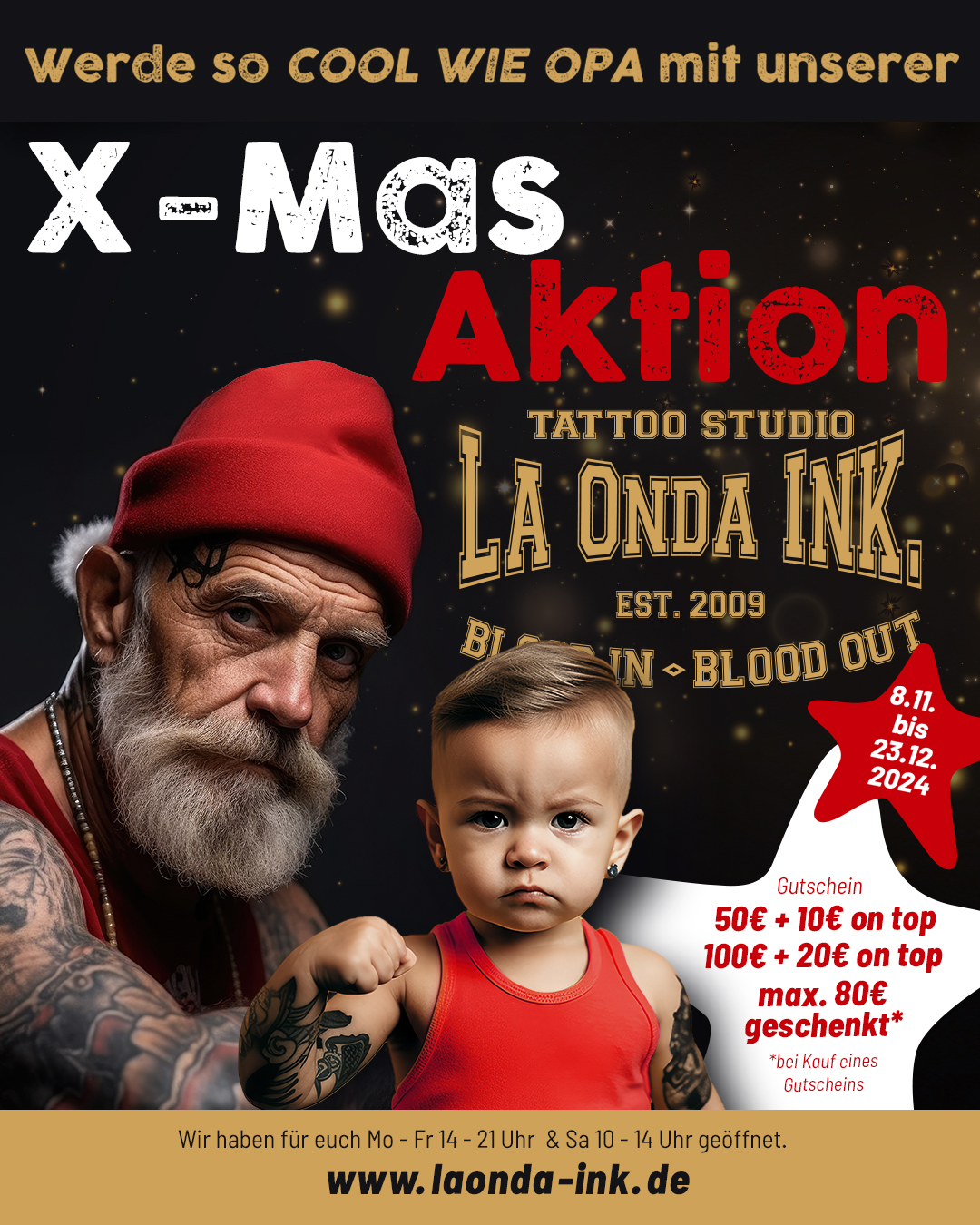 La Onda Ink X-Mas Aktion