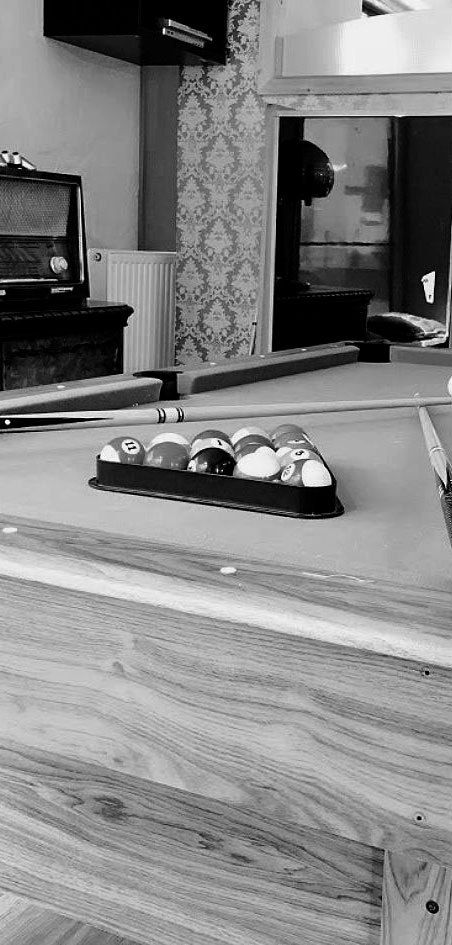 Unser Billardtisch
