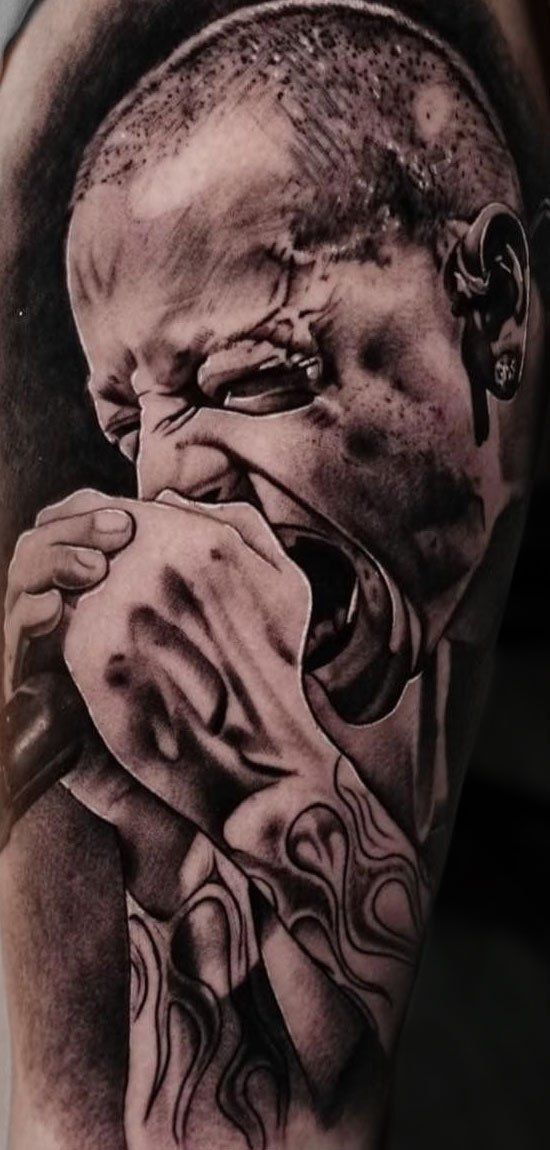 Oli - Tattoo -  Chester Bennington