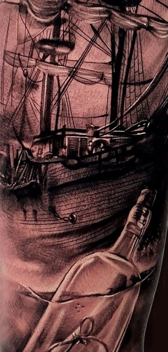 Dome - Tattoo - Schiff